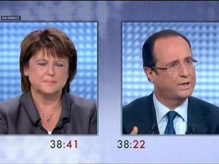 Hollande rend Aubry responsable du fiasco du Congrès de Reims 2008