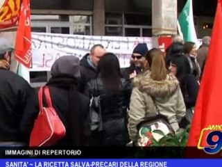 Download Video: Sanità |  La ricetta salva precari della Regione