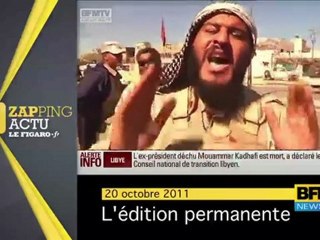 Les dernières heures de Moummar Kadhafi en images
