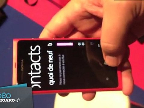 Prise en main du Nokia Lumia 800