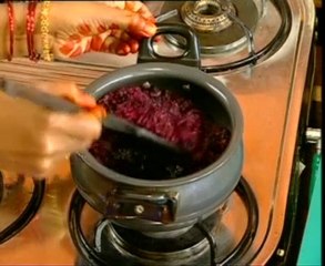 Andhra Recipes - Prawns 65 - Beetroot Halwa - 03