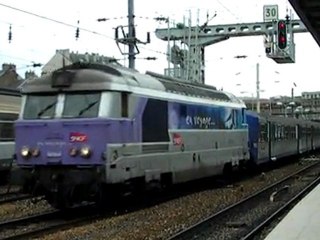 BB 567614  demarre d'Amiens avec RRR  18-10-2011