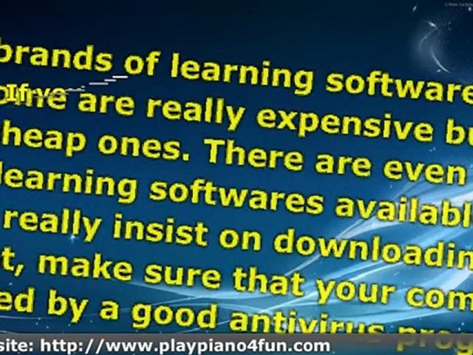 How to Choose a Good Learning Piano Software