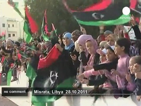 Les libyens célèbrent la fin du régime... - no comment