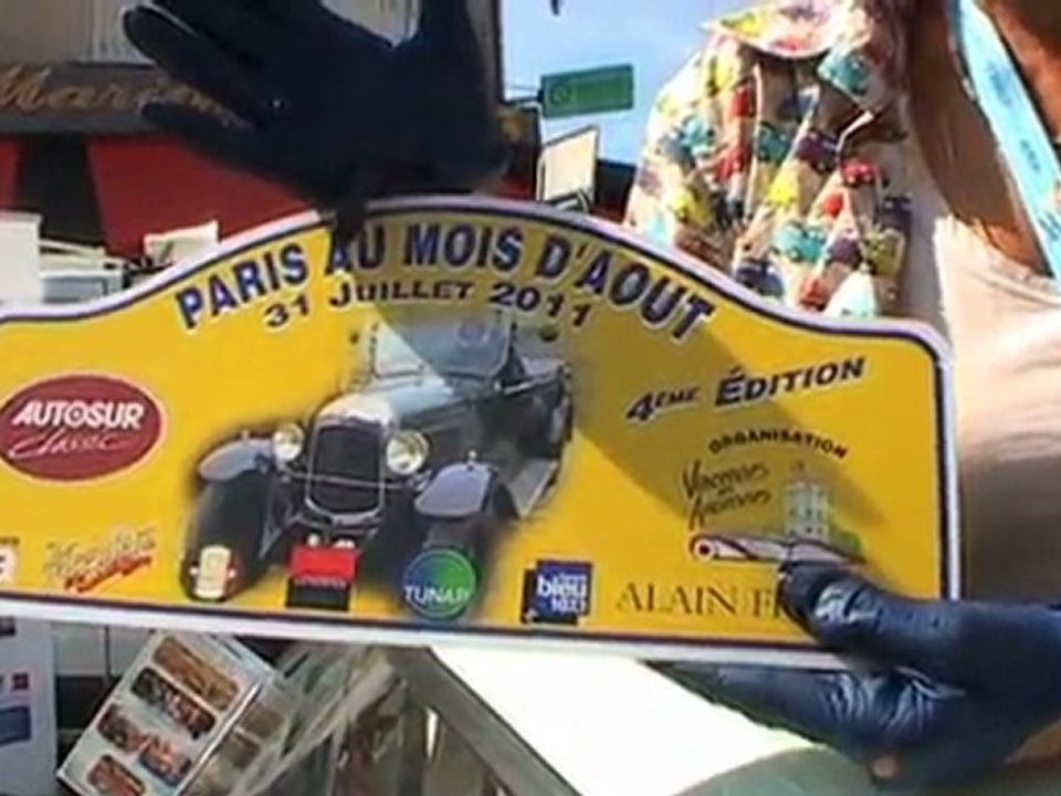 Vincennes en Anciennes à la journée des associations à Vincennes