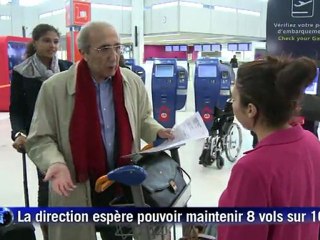 Air France: à Orly, les passagers entre colère et crainte