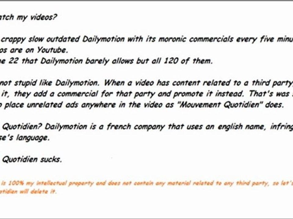 Mouvement Quotidien sucks