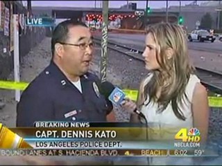 andy rosa adler, KNBC reporter,  Aug., 2010