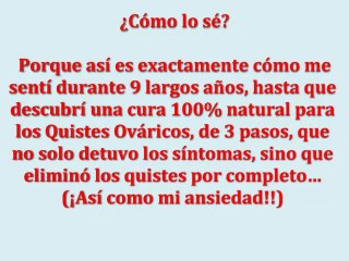 Tratamiento Para quistes De Ovario