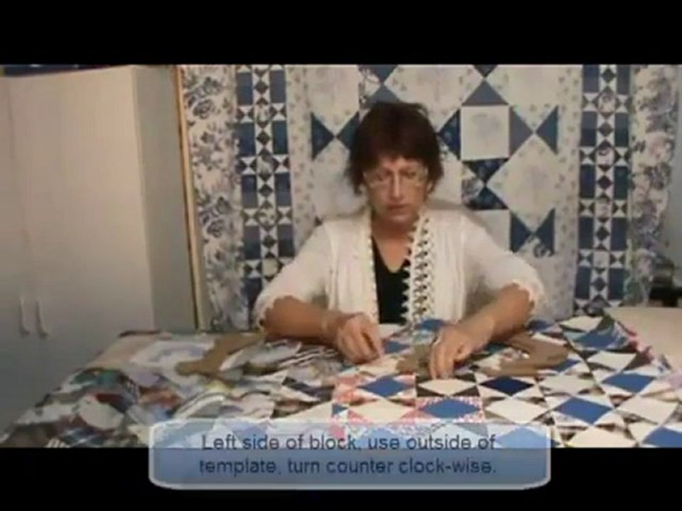 Sally Terry Uses Terry Twist Template