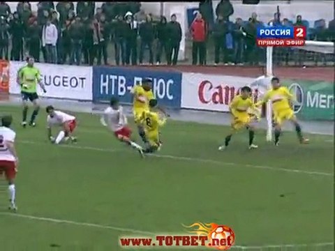Спартак-Нальчик - Анжи (1-1)2 Магомед Митришев 16.10.2011