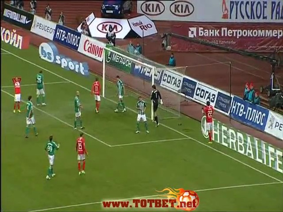 Спартак - Томь (4-0) 23.10.2011