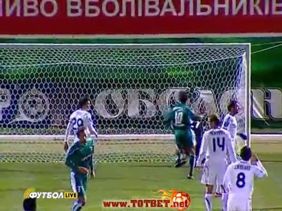 Оболонь - Днепр (1-4) 16.10.2011