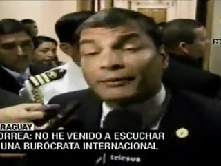 Correa: tenemos que vencer el neocolonialismo
