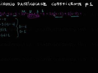 esercizi sulla scomposizione di un trinomio particolare con coefficente diverso da 1