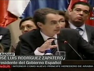 Zapatero destacó la fortaleza de Latinoamérica en crisis
