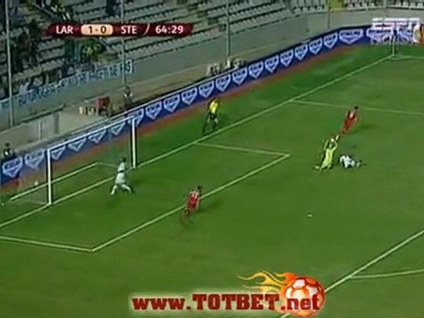 АЕК Ларнака - Стяуа (1-1) 29.09.2011