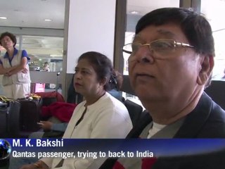 Dejected Qantas passengers stuck at Sydney airport