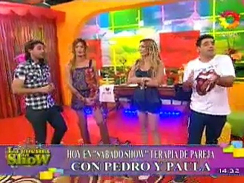 Pedro y Paula en la Cocina 3 (back baile Paula 2) - 29 de Octubre