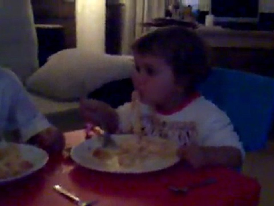 Comiendo Pasta con Jana, Sara e Isra