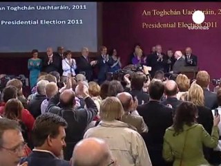 Poet Higgins becomes Ireland's ninth president