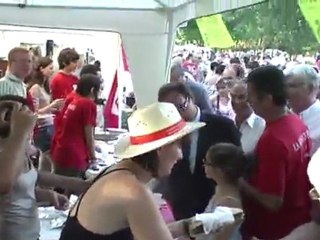 7- Visite des stands