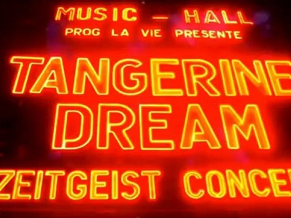 Tangerine Dream. Full Concert Live in Paris.