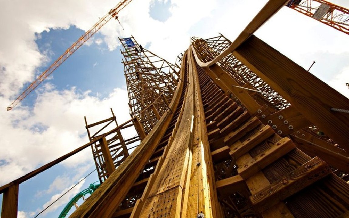 Reportage : PARKS Trip visite le chantier de Wodan Timbur Coaster