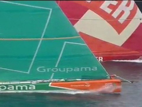 El Azzam de Abu Dhabi, primer líder de la Volvo Ocean Race