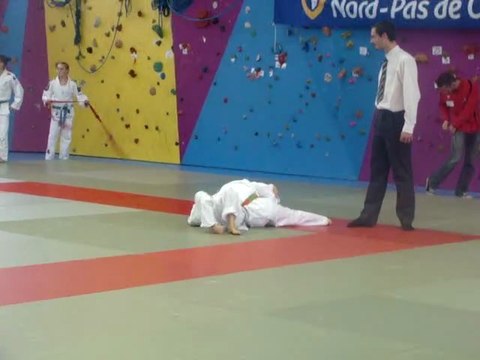 Judo club Leforest,compétition de Leers , Charlotte Briche.