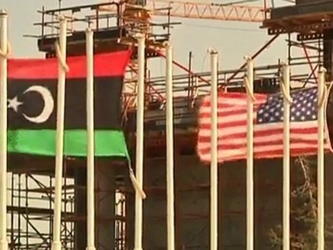 Wounded Libyan fighters flown to US.