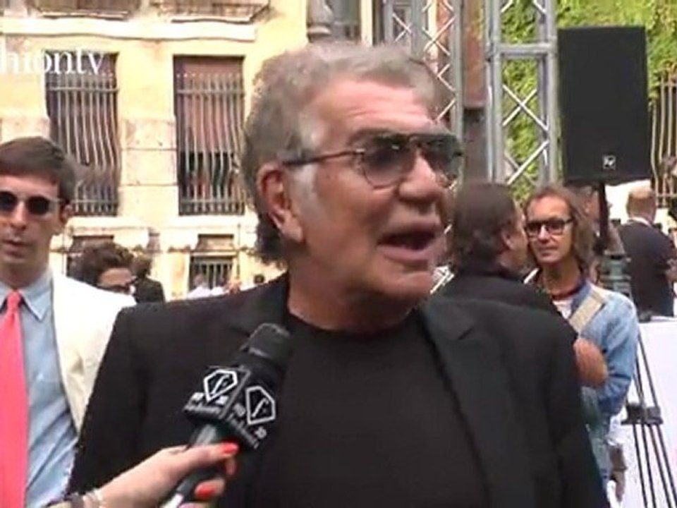 Dizzee Rascal @ Roberto Cavalli, Milan Men Spring 2012 | FTV