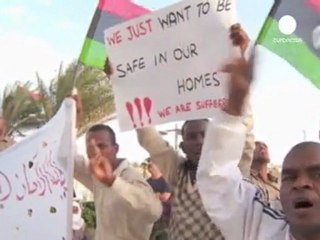 Primera visita oficial de un líder occidental a Libia...