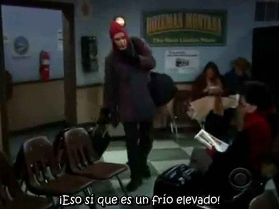 The Big Bang Theory - Sheldon is cold in Bozeman