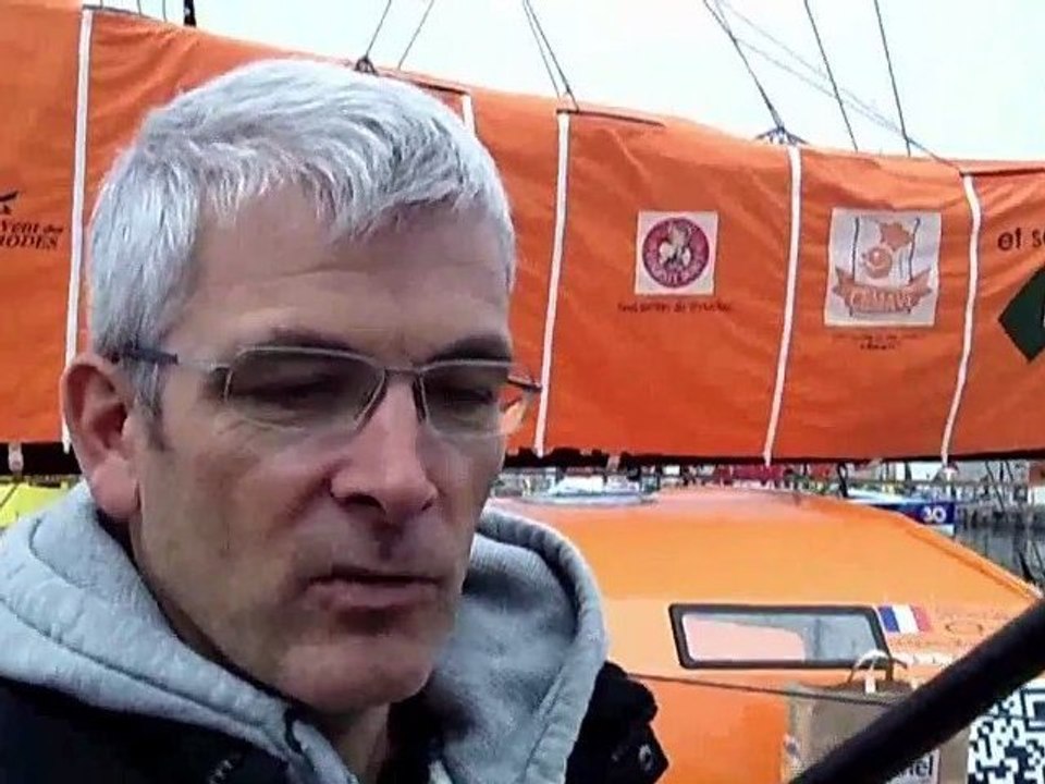 Transat Jacques Vabre : Vincent Riou, favori avec son nouveau bateau très optimisé