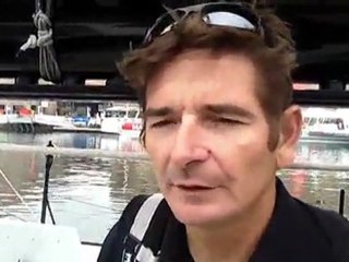 Transat Jacques Vabre : Visite Arnaud Boissières : le poste de barre