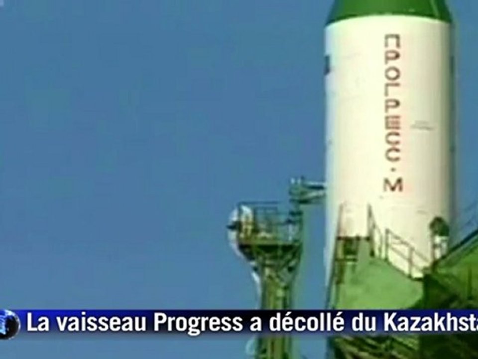 Cargueiro Progress rumo à ISS