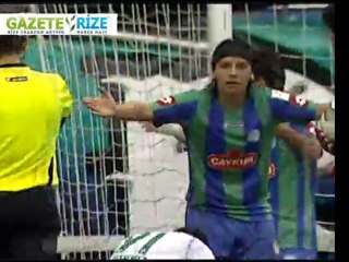 Çaaykur Rizespor Konyaspor karşılaşması golleri özeti