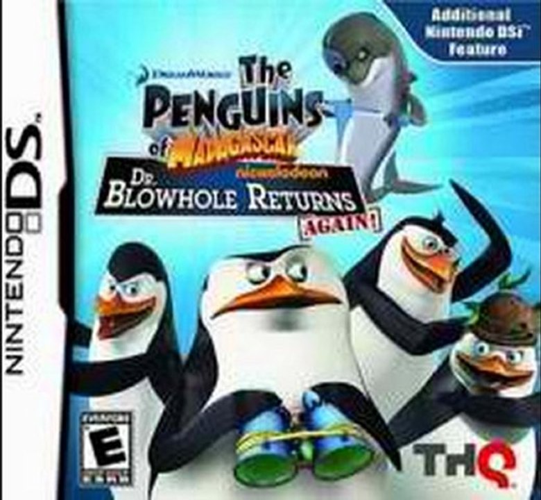 The Penguins of Madagascar Dr Blowhole Returns Again USA EUR NDS DS Rom Download