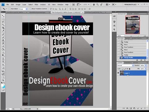 Learn How To Create 3d DVD Ecover By Yourself