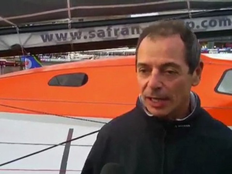 Transat Jacques Vabre : Que fait Marc Guillemot avant le départ ?