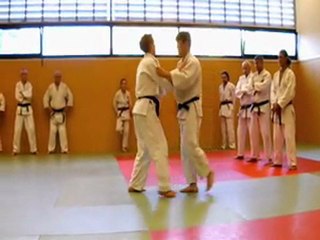 judo - Redoublement Okuri Ashi Baraï-
