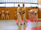judo - Redoublement Okuri Ashi Baraï-