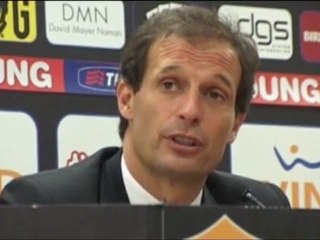 Allegri contento per la vittoria sulla Roma
