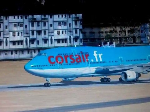 Fsx Vol Paris Dakar avec Corsair Fly By Neega Mass
