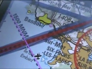 IPAD2 en vol - Cannes / Avignon en PA28