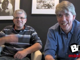 Pierre Gabus et Romuald Reutimann, auteurs de Cité 12