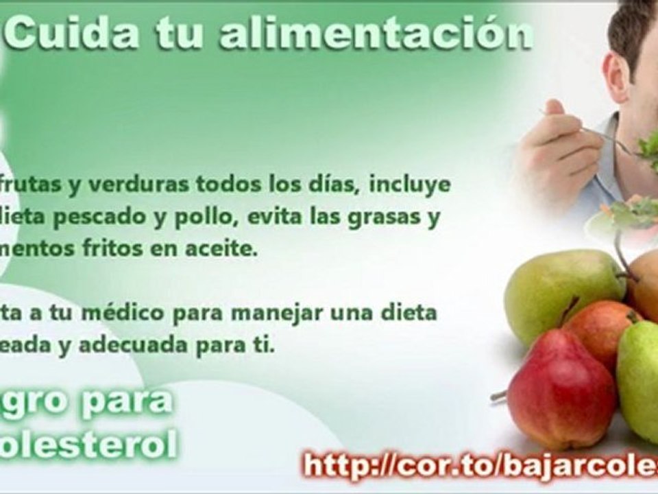 4 consejos para Bajar el colesterol - controlar el ...