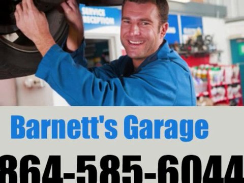 Auto Mechanics Spartanburg SC Barnetts Garage 864-585-6044