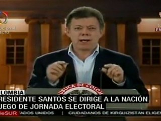 Colombia demostró que tiene buen sistema democrático: Sant